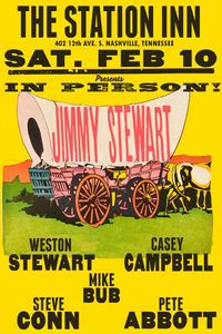 Jimmy Stewart with Steve Conn, Pete Abbott, Mike Bub, Casey Campbell and Weston Stewart