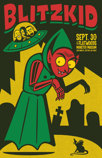 Blitzkid at THE FLATWOODS MONSTER MUSEUM