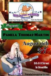 Pamela Thomas-Martin at The Mid Week Market 