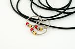 ES:MO official necklace and bracelet (made from Guitar Strings!)