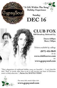 The Gypsy Soul Holiday Event