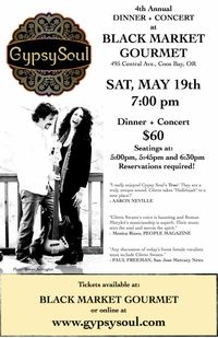 Dinner and a Concert with Gypsy Soul - CANCELLED