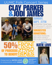 Clay Parker and Jodi James (band) w/ Katie Love