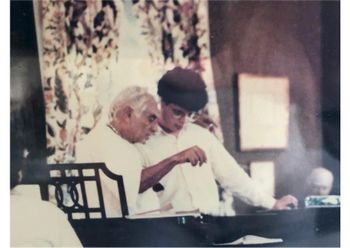 Bernstein and CP Tanglewood 1989
