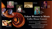 YUKON WOMEN IN MUSIC Coffee House Concert