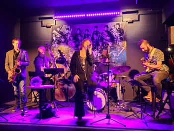 Tune Up Bar in Bozeman, MT (L to R) Sam White, Mike Leslie, Own Ross
