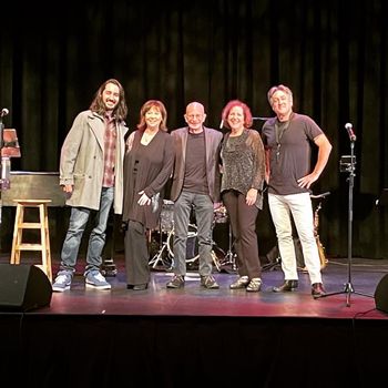 Fabio Rojas, Tony Regusis, Elise May, Wayne Schuster at The Landmark on Main Street
