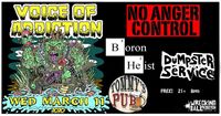 No Anger Control / Voice of Addiction / Dumpster Service / Boron Heist
