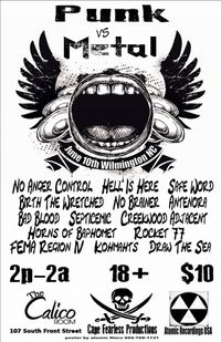 Punk vs Metal Fest Wilmington