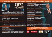Opry Le Daniel with Daniel O' Donnell
