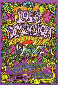 The Love Dimension, Trainwreck Riders, Lee Gallagher and the Hallelujah, Visuals by Mad Alchemy