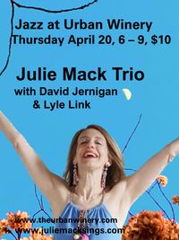Julie Mack Trio at Urban Winery