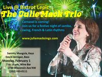 Julie Mack Trio @ Bistrot Lepic & Wine Bar