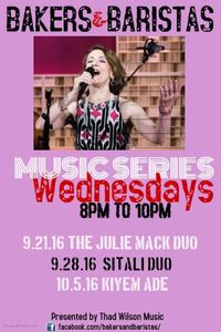 Julie Mack Duo @ Bakers & Baristas