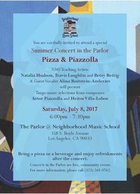 Pizza & Piazzolla