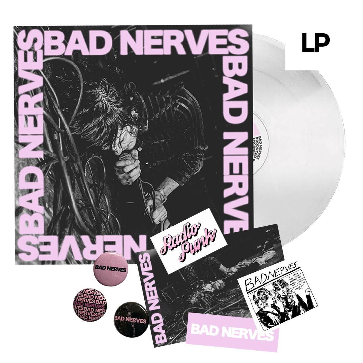 AUDIO BUNDLE - LIMITED 12" WHITE VINYL LP