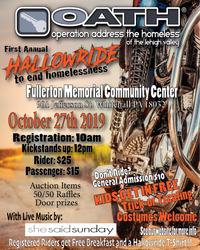 Hallowride To End Homelessness