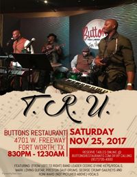 George Crump the Soulful Saxophonist with Cedric D'vine and T.R.U. 