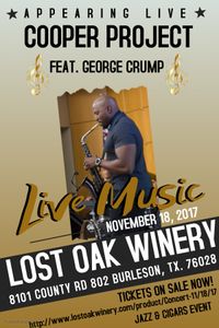 George Crump the Soulful Saxophonist with Cooper Jazz Project