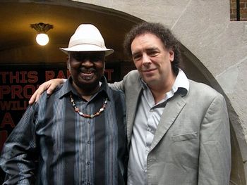 The groove master Bernard Prurdie

