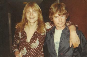 Michael Schenker and Mike Rust
