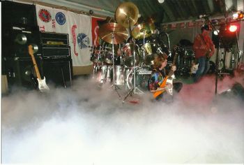 Mike solo in fog
