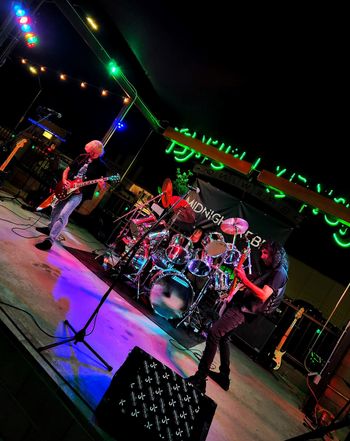 Midnight Rebel bringing it live on stage
