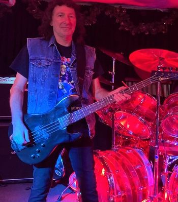 Dave rocking his Charvel
