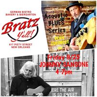 Acoustic Blues Series w/ Johnny Sansone & Dean Zucchero