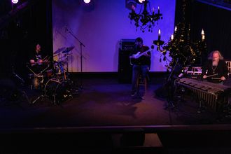 jazz in the shoals, Charles Brooks Collective, Justin holder, drums, vibraphone, innovative percussion, Soultone Cymbals