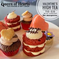 Queen of Hearts High Tea For Two with Online Performance From The MacQueens