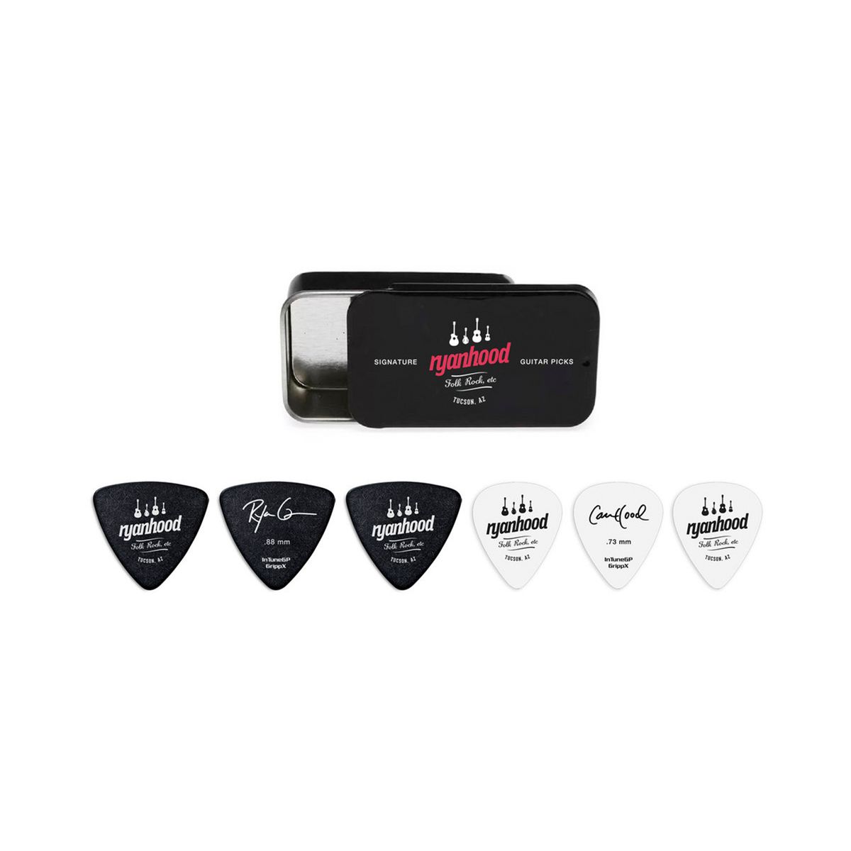 Ryanhood - Signature Guitar Picks (6 picks)