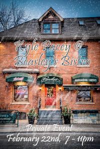Kyle Pacey @ Beasley's 