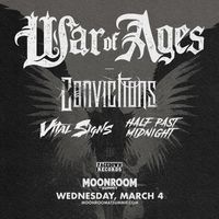 War Of Ages with Half Past Midnight at the Moon Room