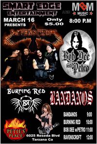 Burning Red Live at Petie's Place
