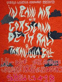 Tarantula Bill's Live Return at Hi-Dive