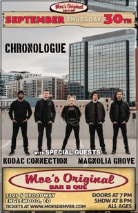 Magnolia Grove at Moe's BBQ w/ Kodak Connection and Chronologue