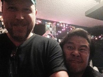 Goofing off in the studio 2015
