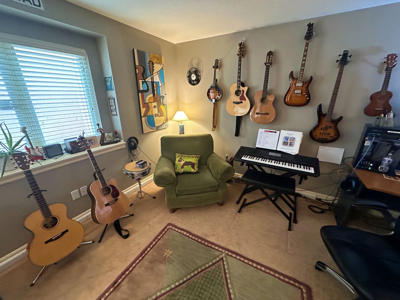 Six String Music Studios - Rick Lally's Music and Art - Six String ...