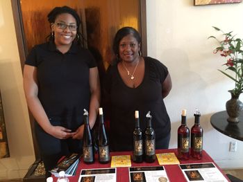 It was all about great Wine . . .
