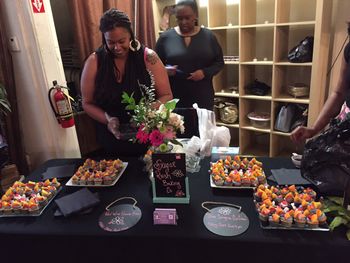 . . . Food that were works of art in themselves . . .
