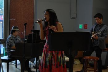 Vocalist Caroline Cabading
