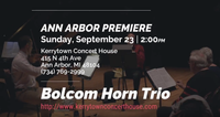 Bolcom Horn Trio