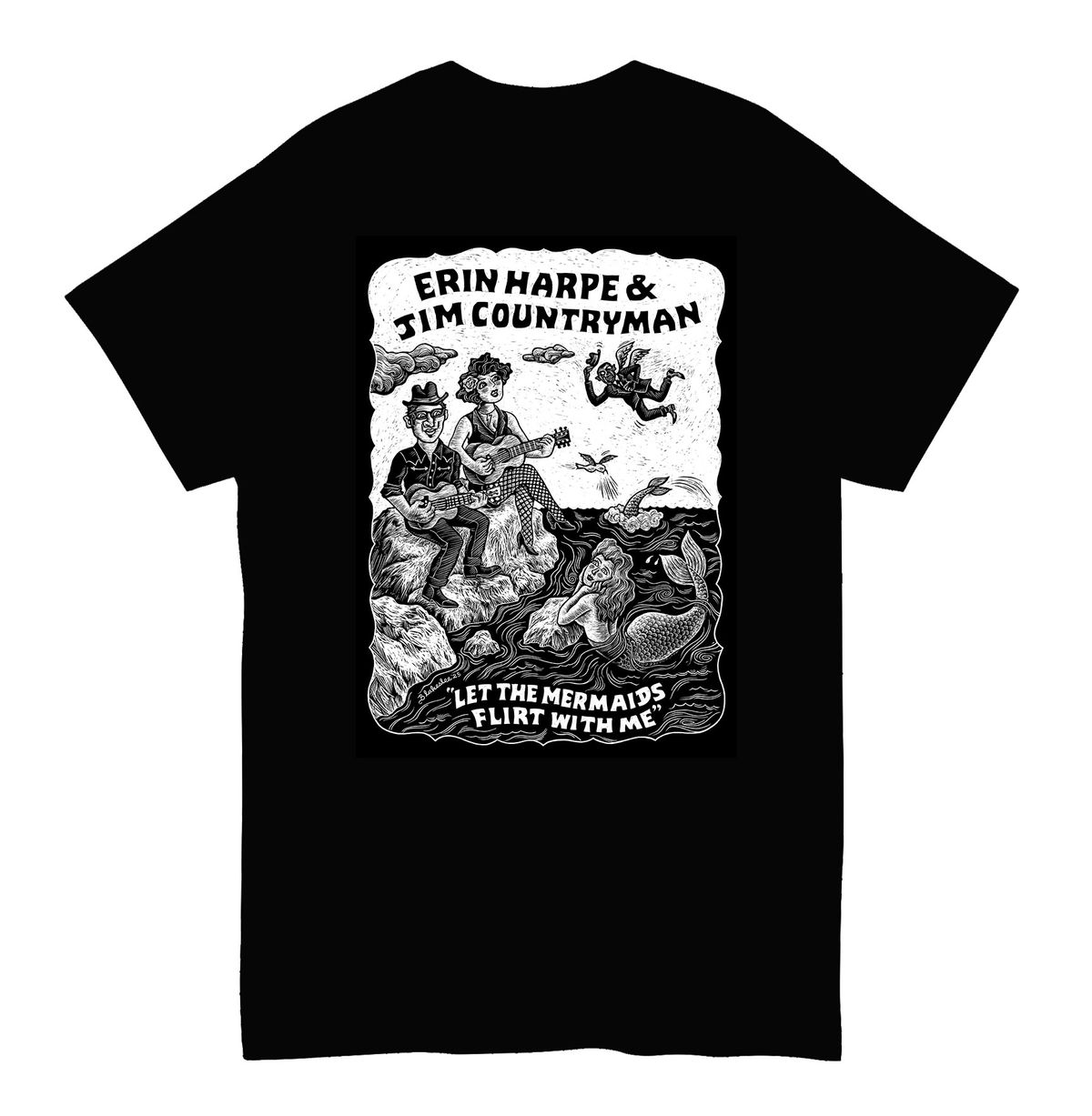 (Pre-Sale) Unisex “Mermaids” Dan Blakeslee Tee