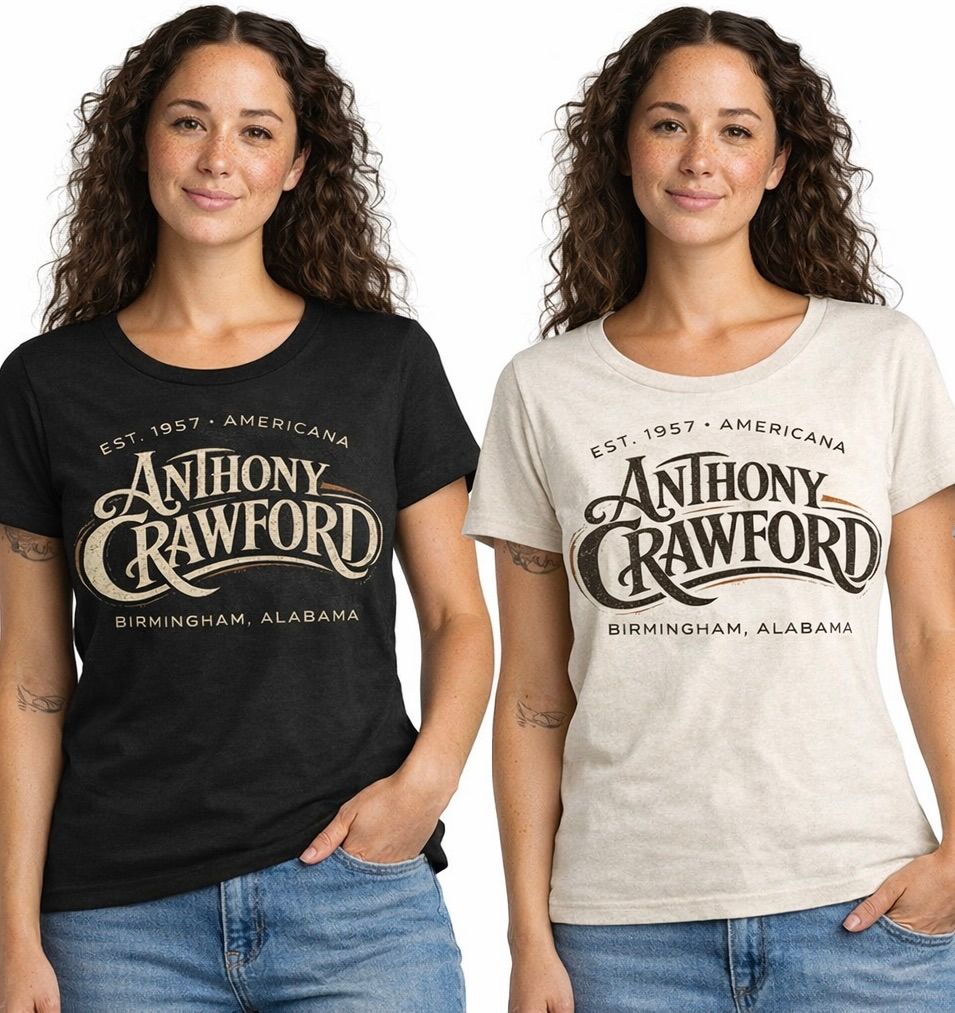 Anthony Crawford Women's Serena Scoop Neck Tee