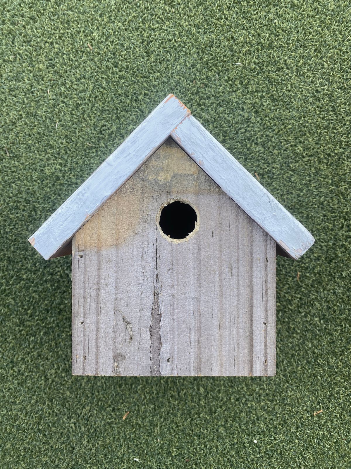 Birdhouse White Tufted Crown