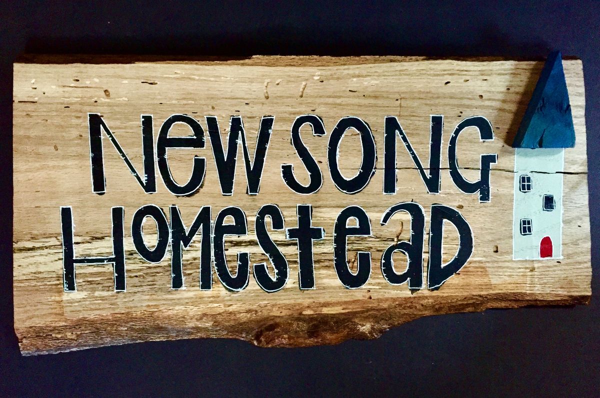 Hand-Painted Sign