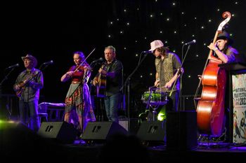 Playing with Dom Littrich at National Folk Festival in the Buddawang
