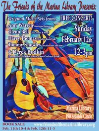 Derek Bodkin at the Marina Library