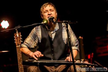 On stage with GPGDS, Country Tour w/ G. Love, somewhere in the midwest ca. 2012
